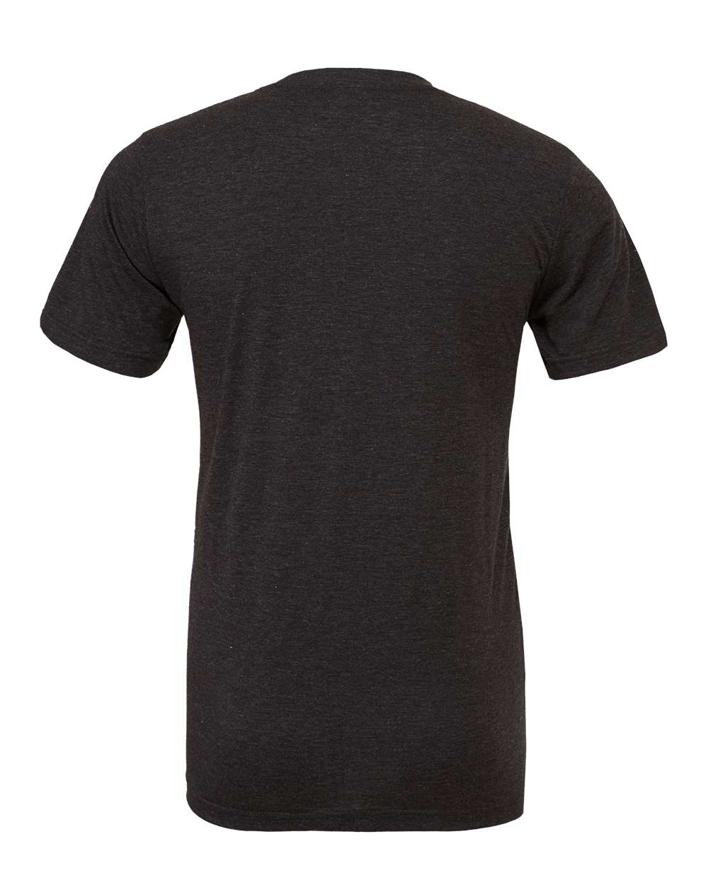 Charcoal Black Triblend Color Unisex Triblend Tee