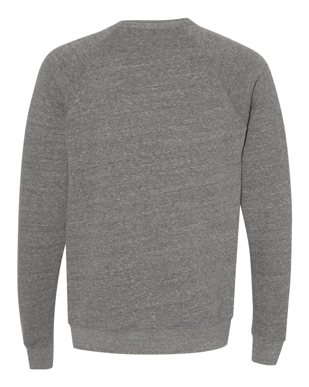 Deep Heather Color Unisex Sponge Fleece Raglan Crewneck Sweatshirt