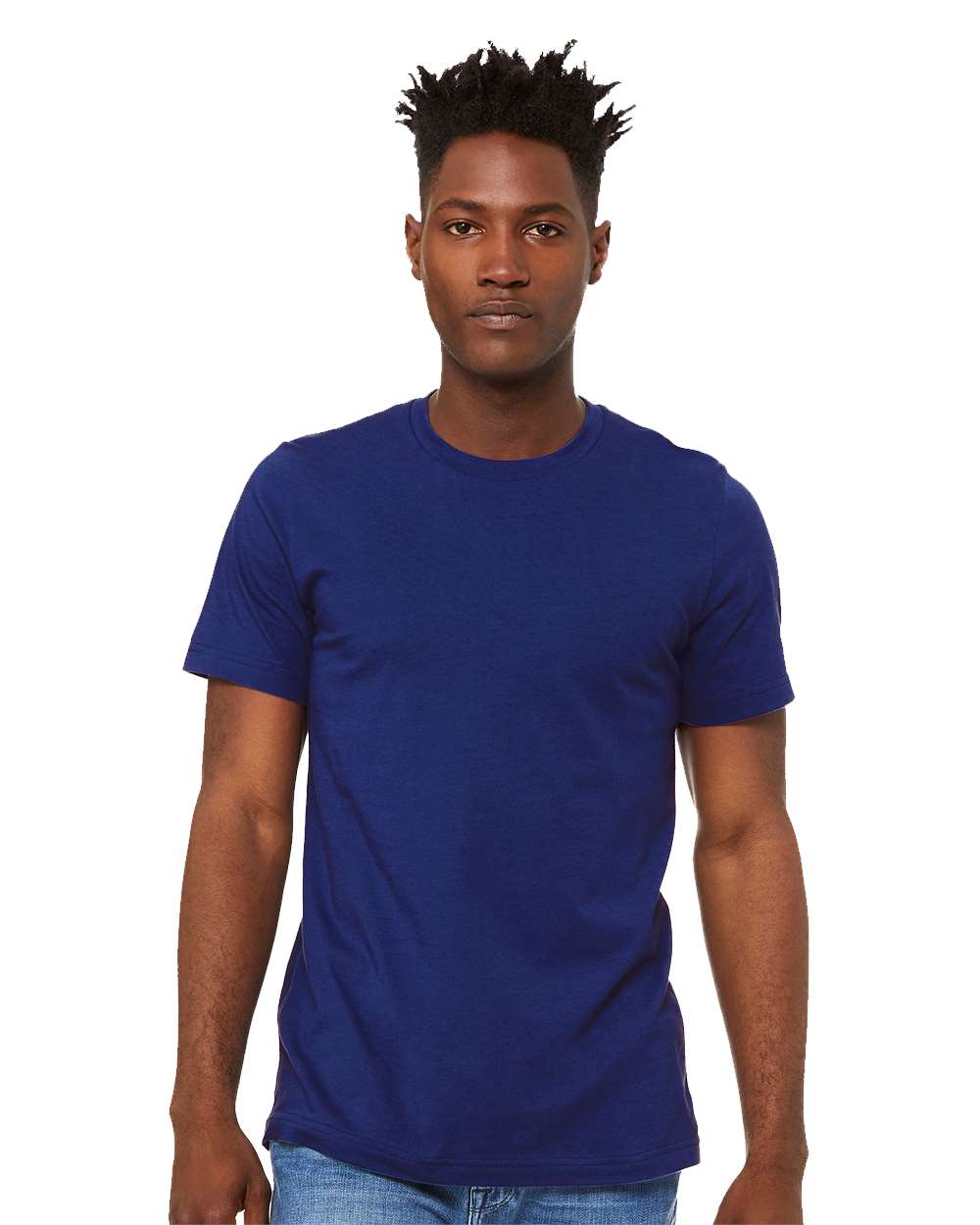 BELLA + CANVAS Unisex Jersey Tee 3001 mdl Team Navy Color BELLA + CANVAS Unisex Jersey Tee