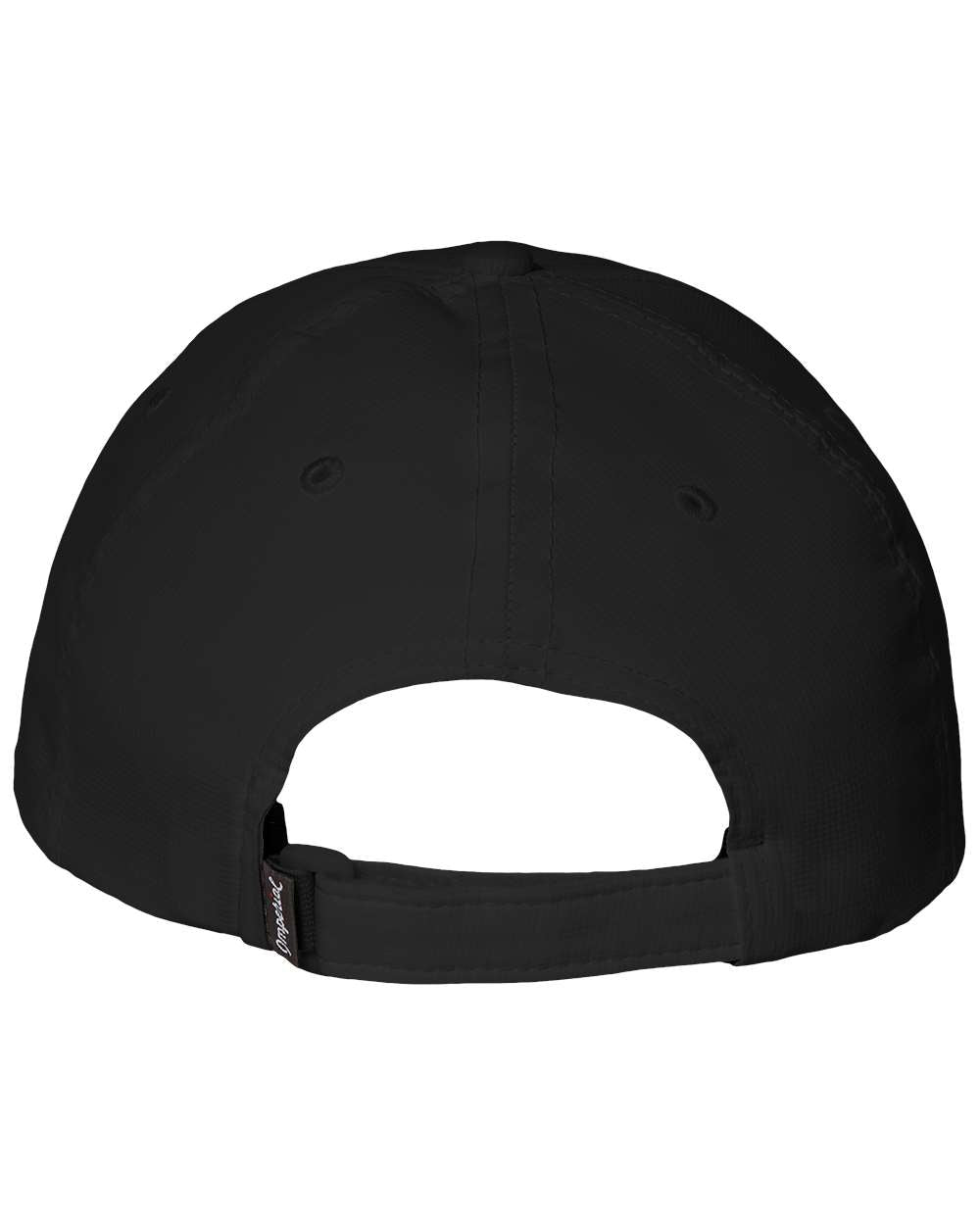 Black Color Imperial The Original Performance Cap Back View