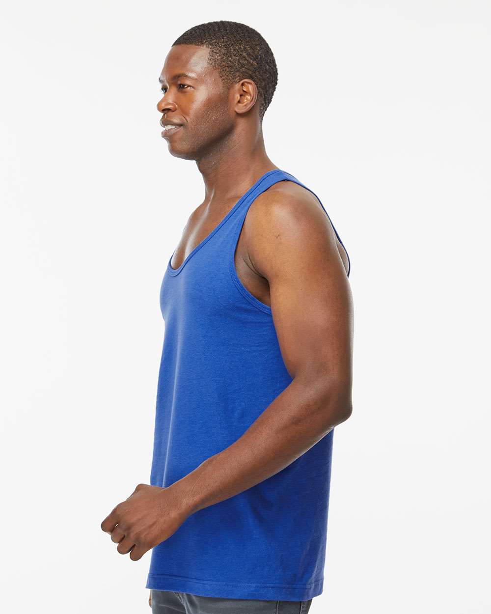 M&O Tank Top 4505 #colormdl_Royal