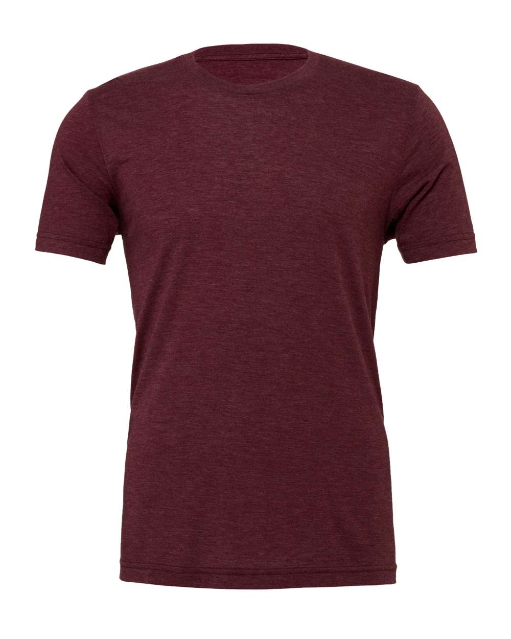 Maroon Triblend Color Unisex Triblend Tee