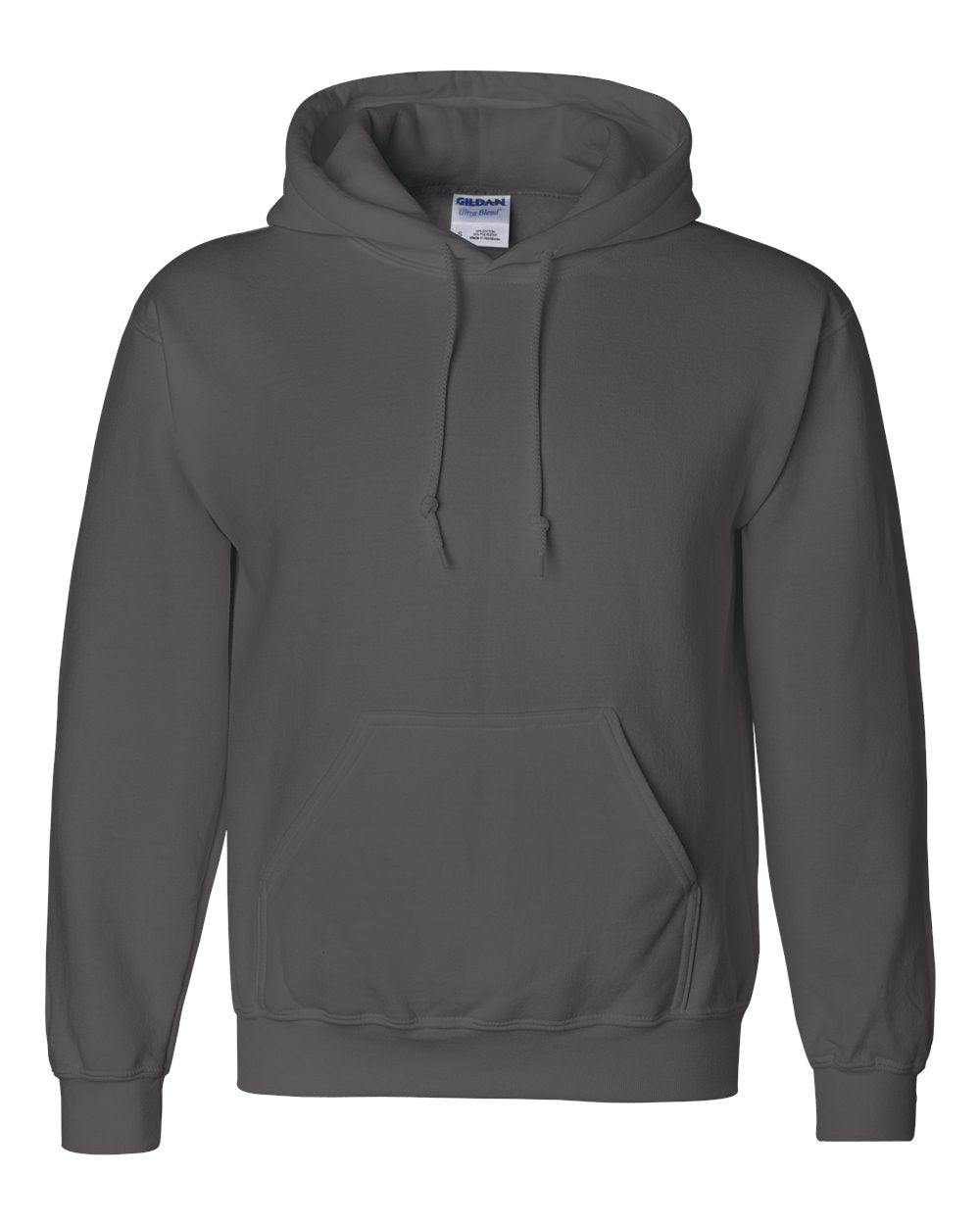 Gildan DryBlend® Hooded Sweatshirt 12500 #color_Charcoal