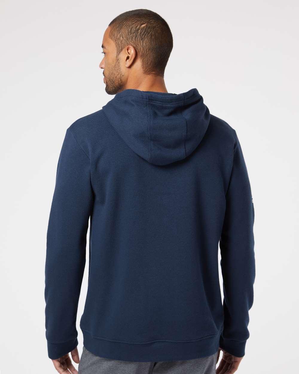Adidas A432 Fleece Hooded Sweatshirt #colormdl_Collegiate Navy