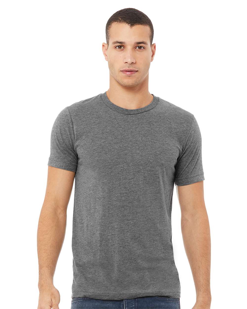 mdl Grey Triblend Color Unisex Triblend Tee