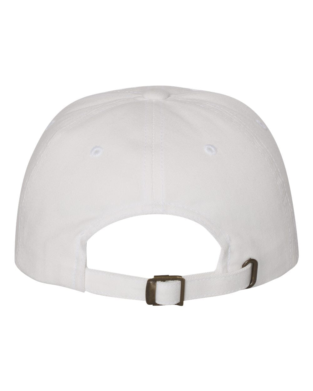 YP Classics Dad’s Cap 6245CM White Color Dad’s Cap Back View