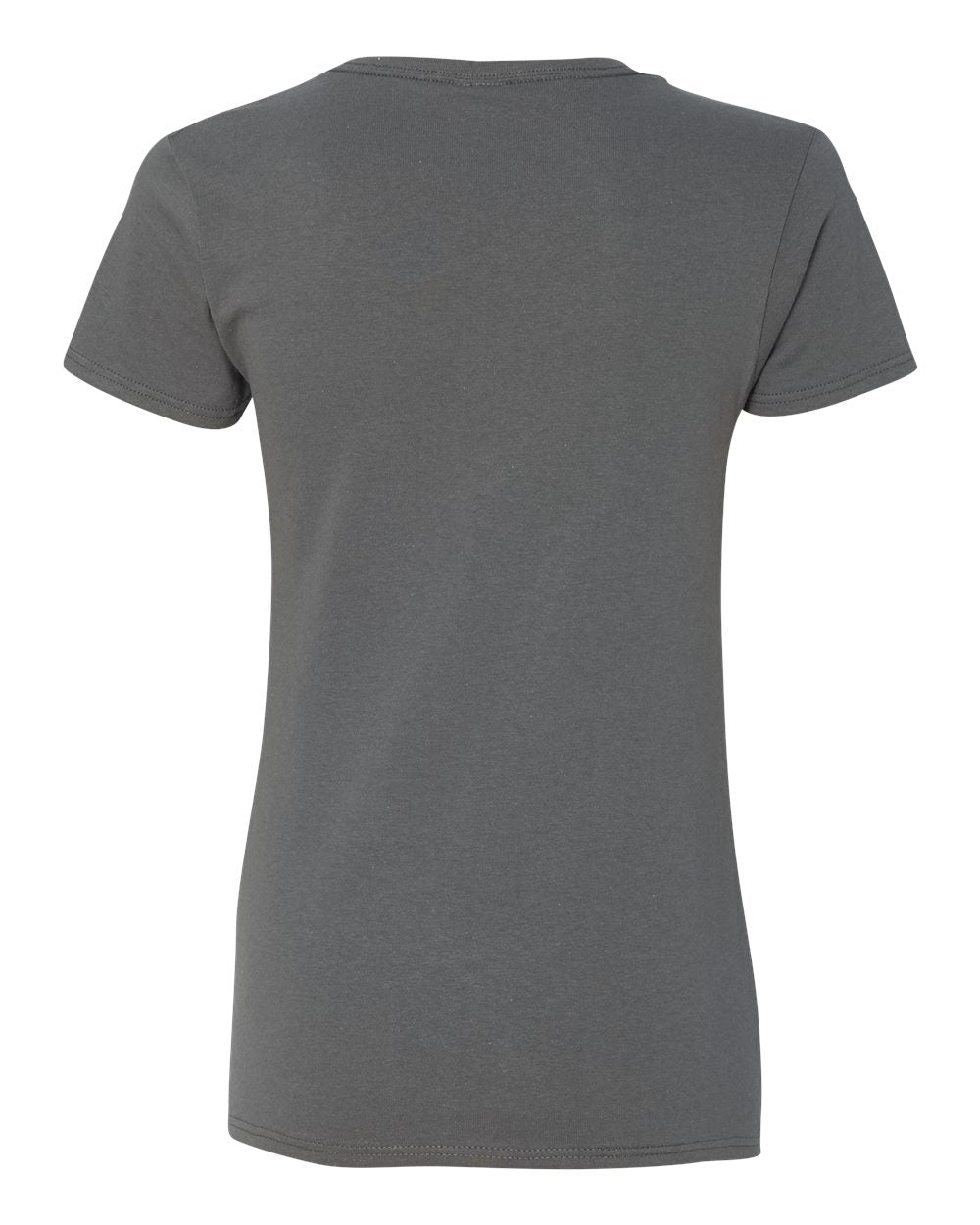 Gildan Heavy Cotton™ Women’s V-Neck T-Shirt 5V00L #color_Charcoal