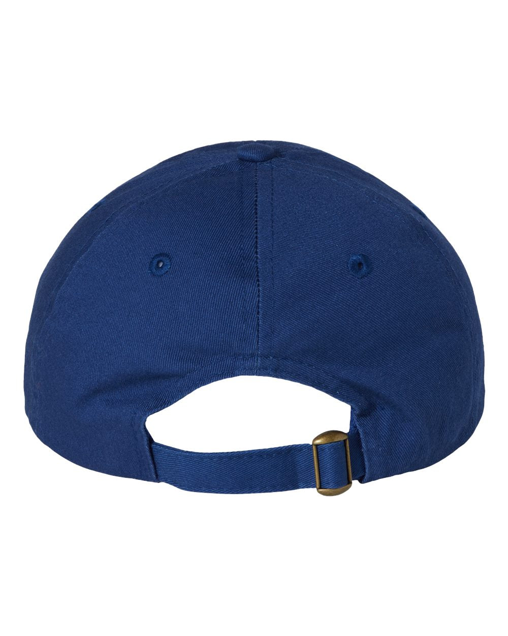 Royal Color Adult Bio-Washed Classic Dad’s Cap Back View