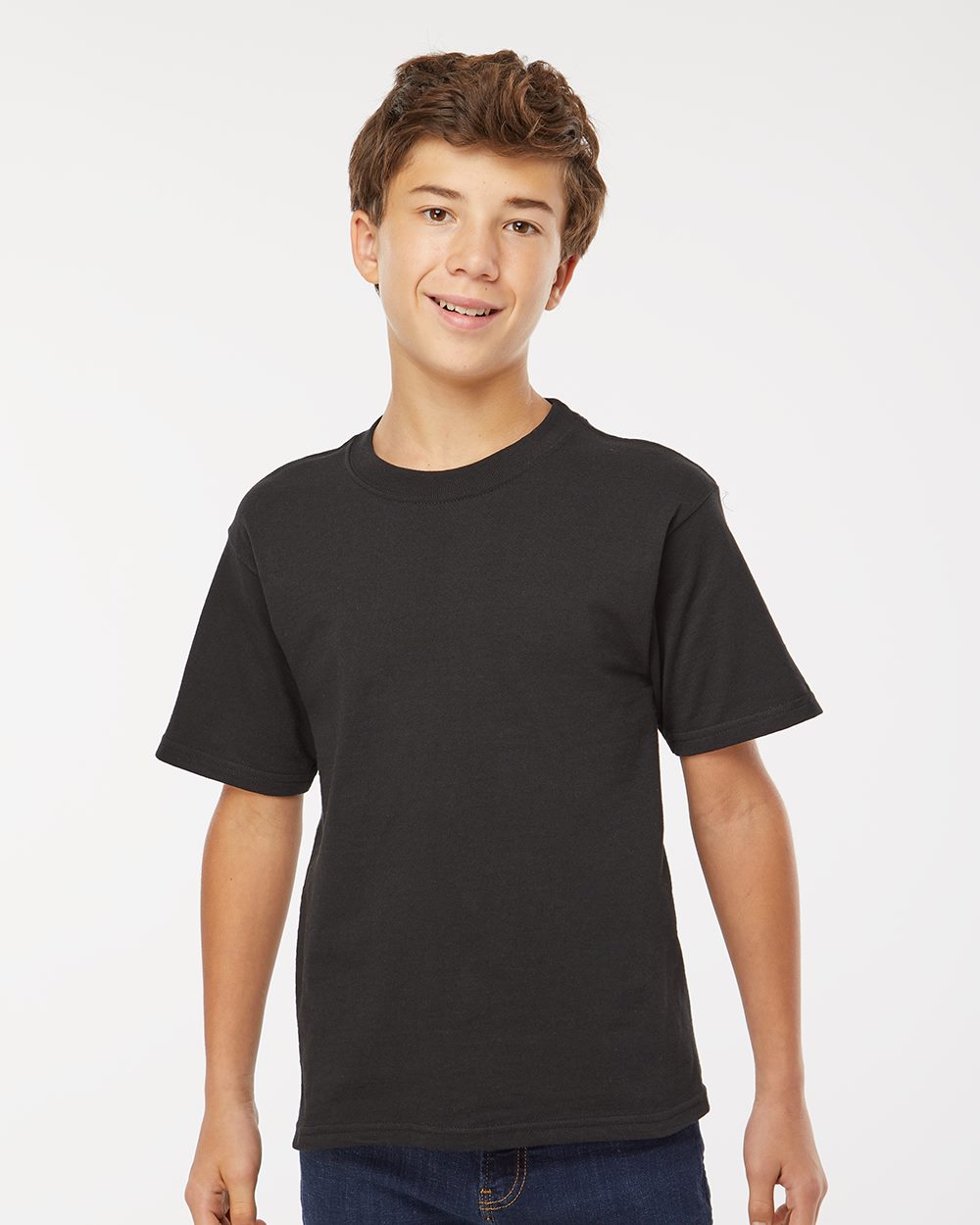 M&O Youth Gold Soft Touch T-Shirt 4850 M&O Youth Gold Soft Touch T-Shirt 4850