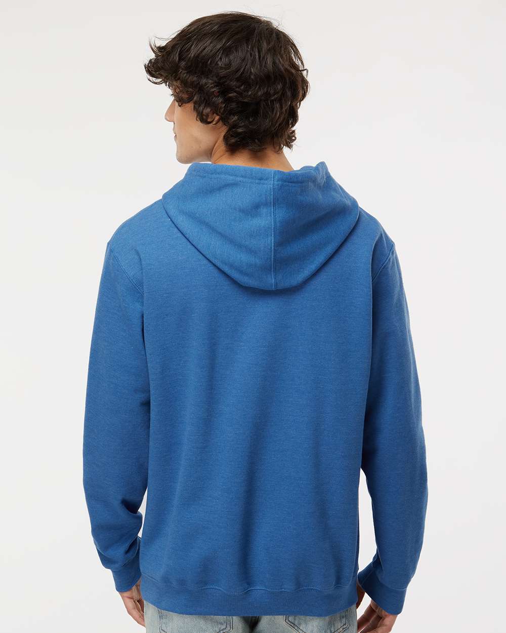 M&O Unisex Pullover Hoodie 3320 #colormdl_Heather Royal
