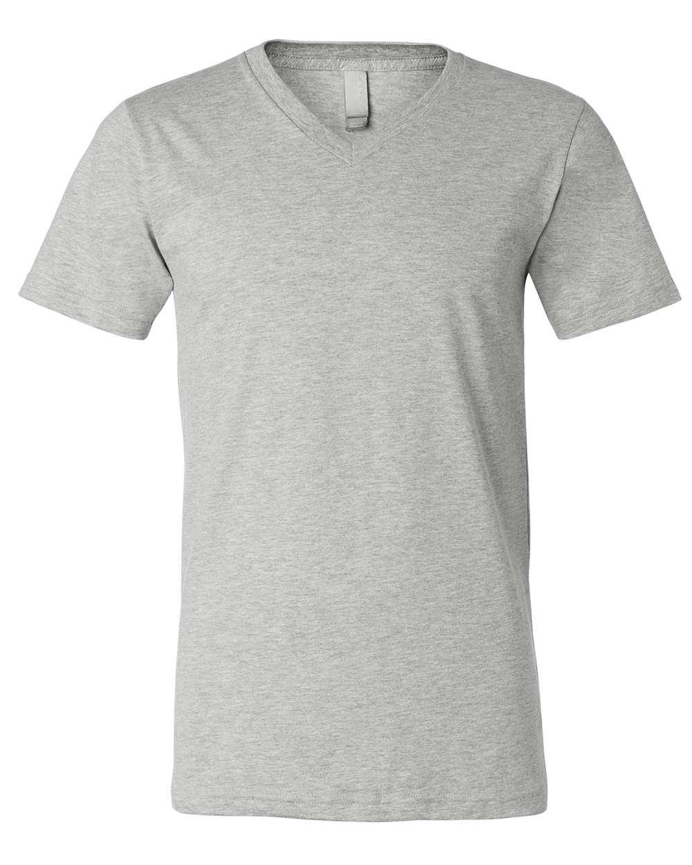 BELLA + CANVAS Unisex Heather CVC V-Neck Tee 3005CVC #color_Athletic Heather
