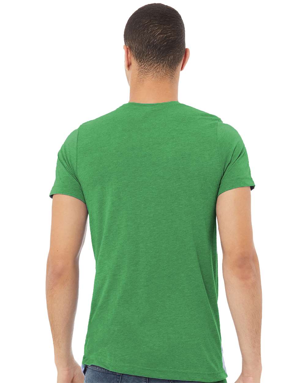 mdl Green Triblend Color Unisex Triblend Tee
