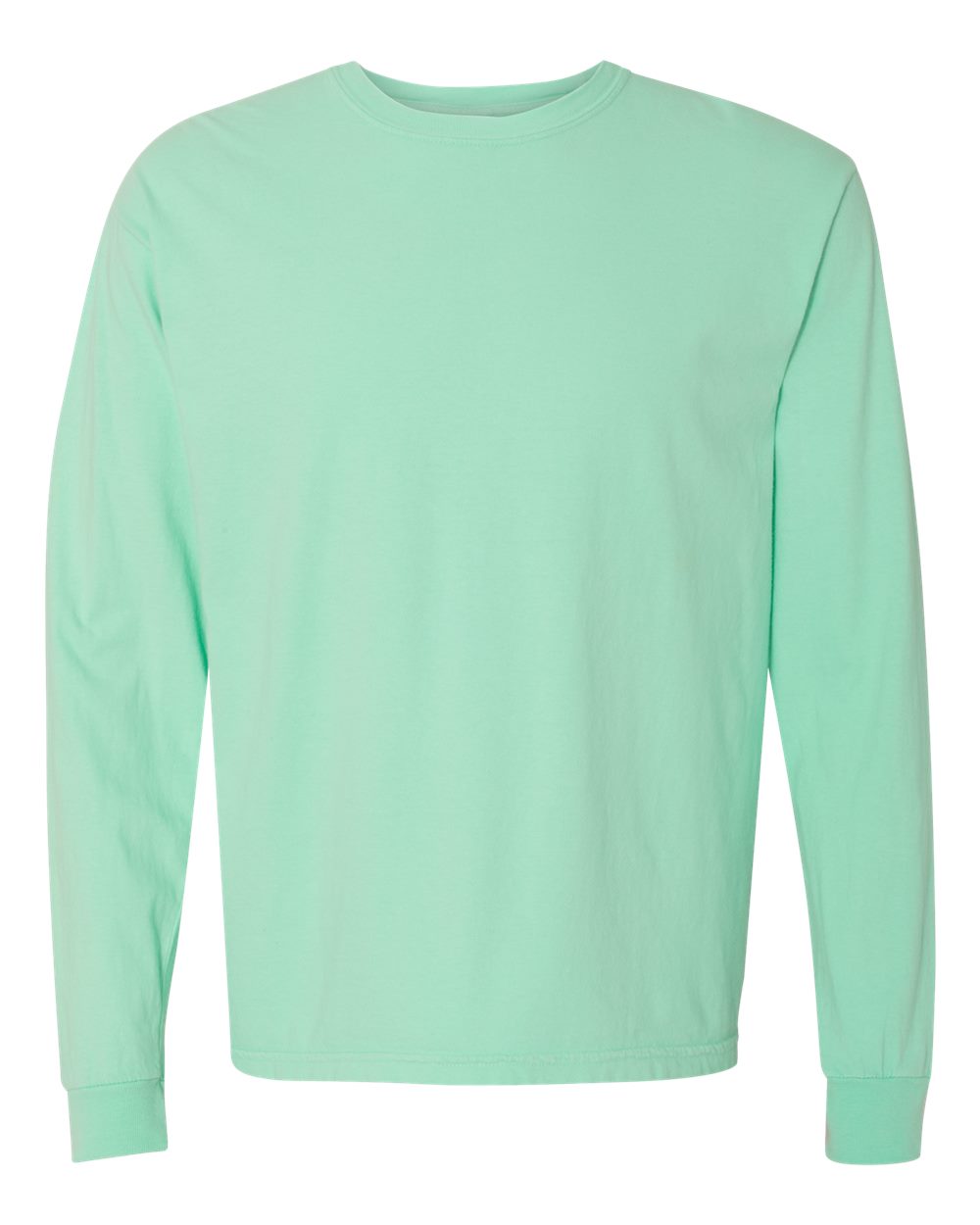 Comfort Colors Garment-Dyed Heavyweight Long Sleeve T-Shirt 6014 #color_Island Reef