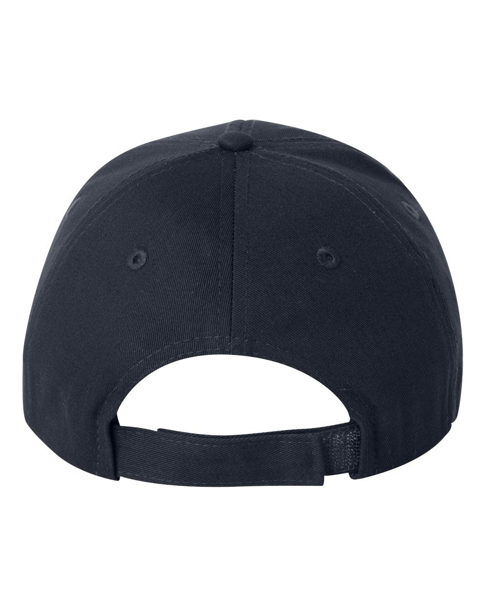 Navy Color Valucap Chino Cap Back View