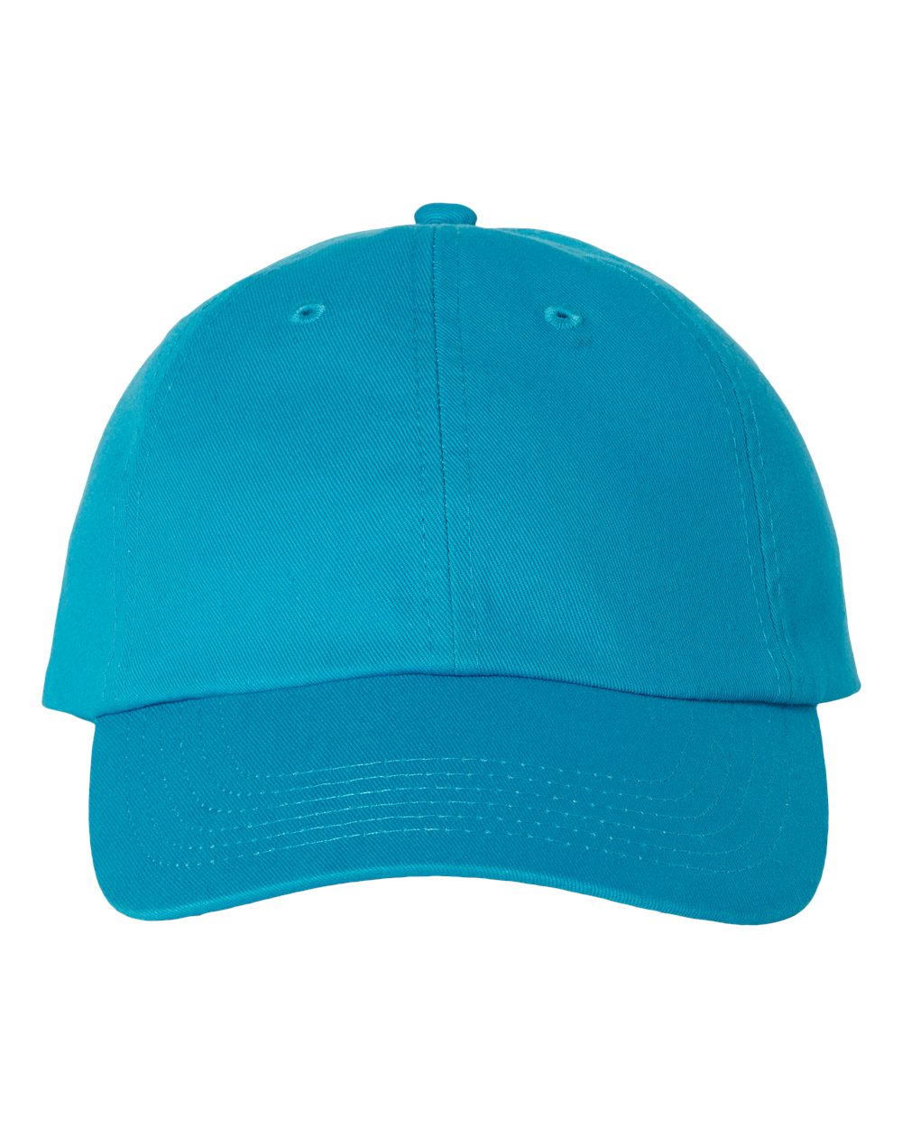 Neon Blue Color Adult Bio-Washed Classic Dad’s Cap