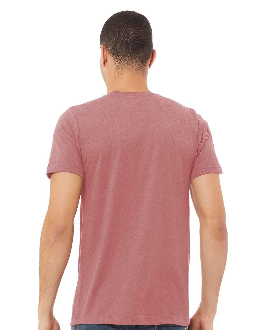 mdl Mauve Triblend Color Unisex Triblend Tee