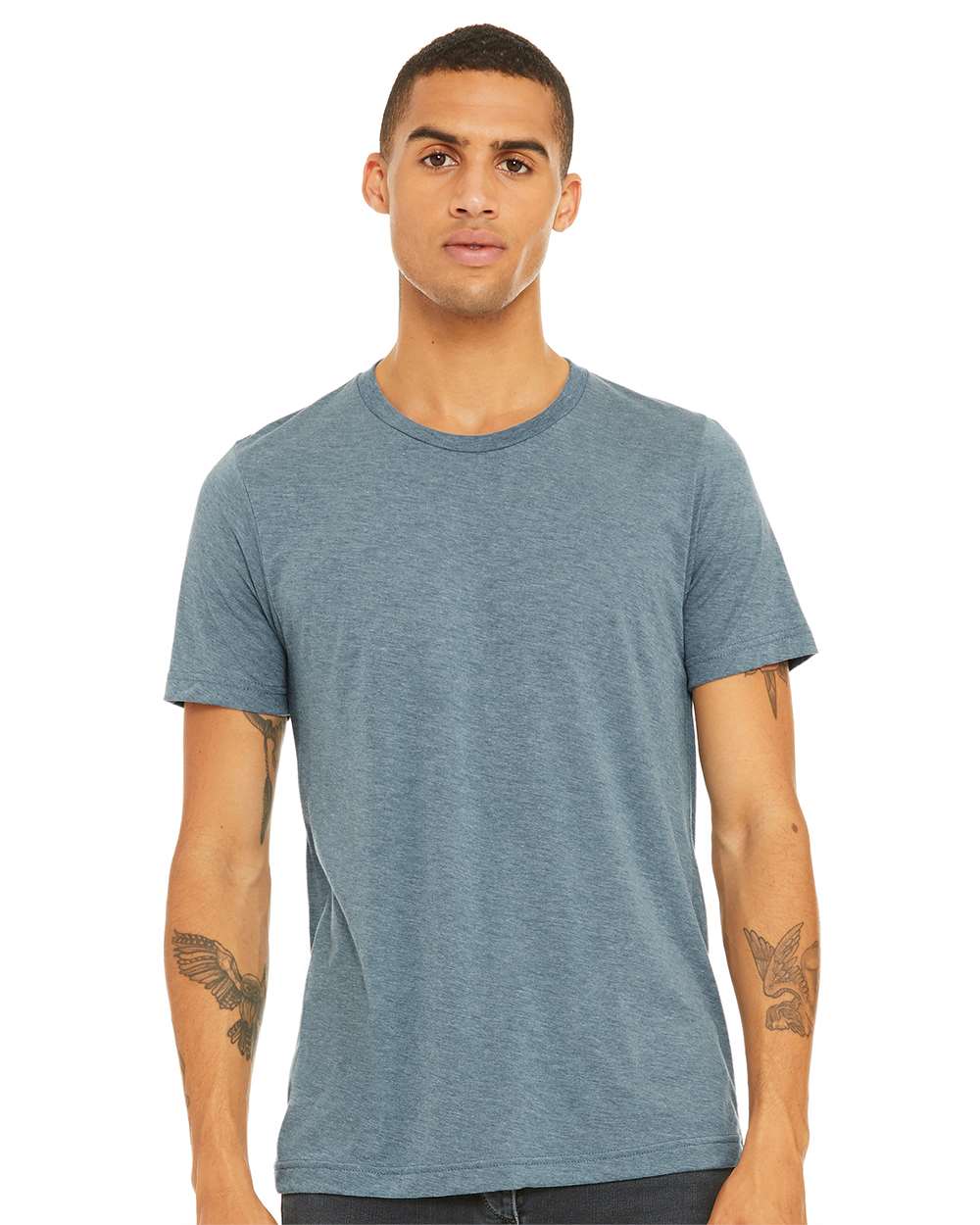 mdl Denim Triblend Color Unisex Triblend Tee