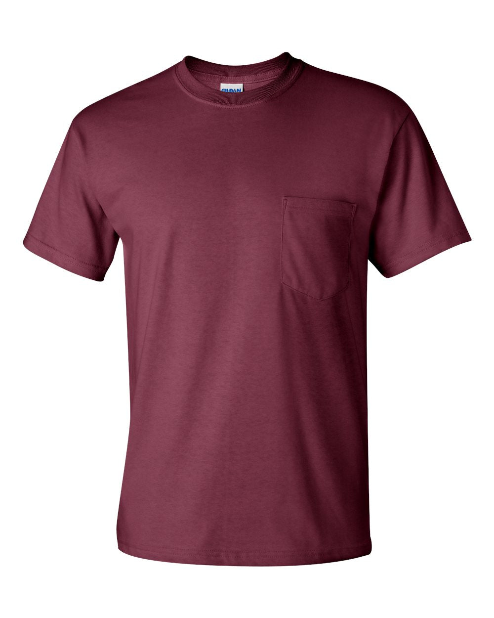 Gildan Ultra Cotton® Pocket T-Shirt 2300 #color_Maroon