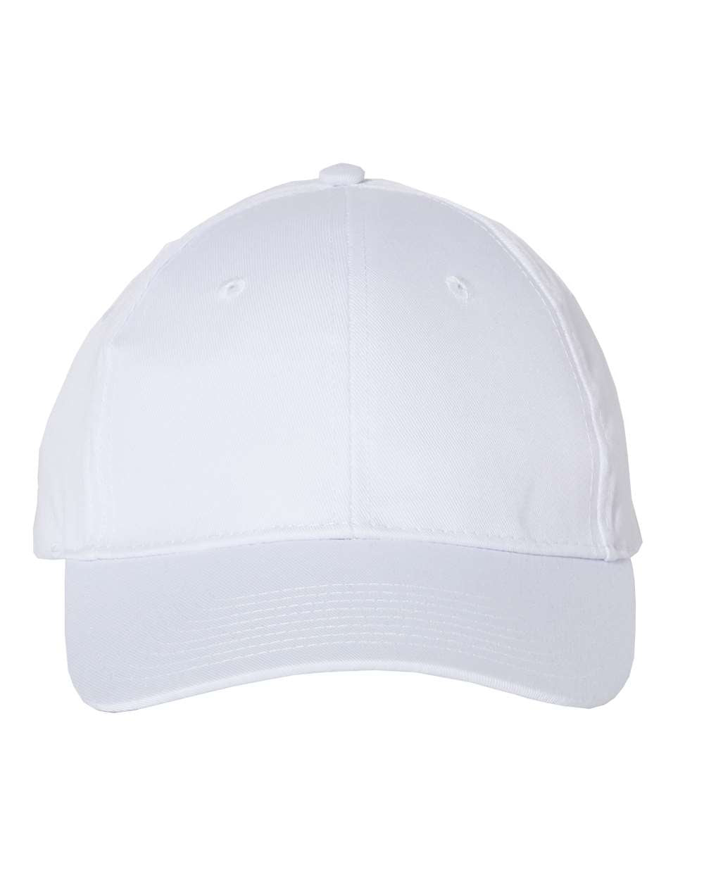 White Color Valucap Lightweight Twill Cap