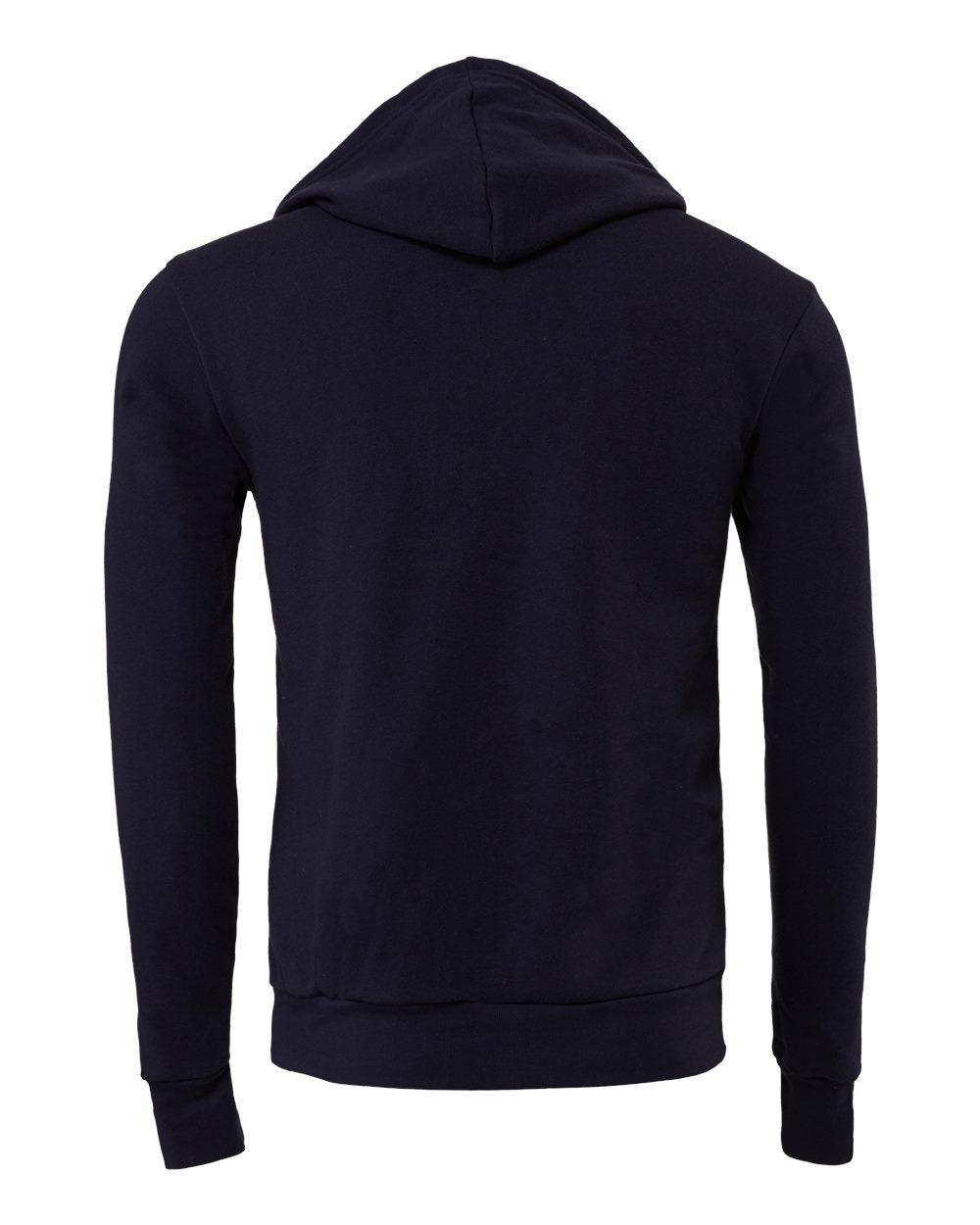 BELLA + CANVAS Unisex Sponge Fleece Hoodie 3719 Navy Color Unisex Sponge Fleece Hoodie