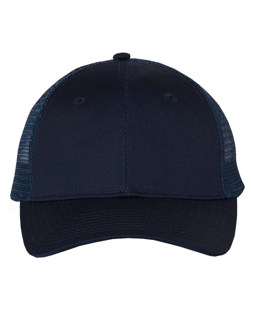 Navy Color Valucap Mesh-Back Trucker Cap