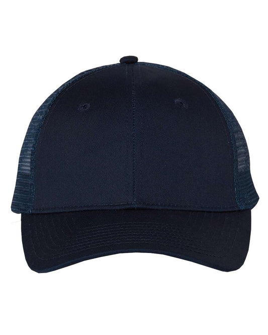 Navy Color Valucap Mesh-Back Trucker Cap