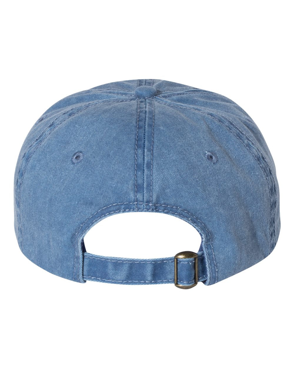 Royal Blue Color Sportsman Pigment-Dyed Cap Back View
