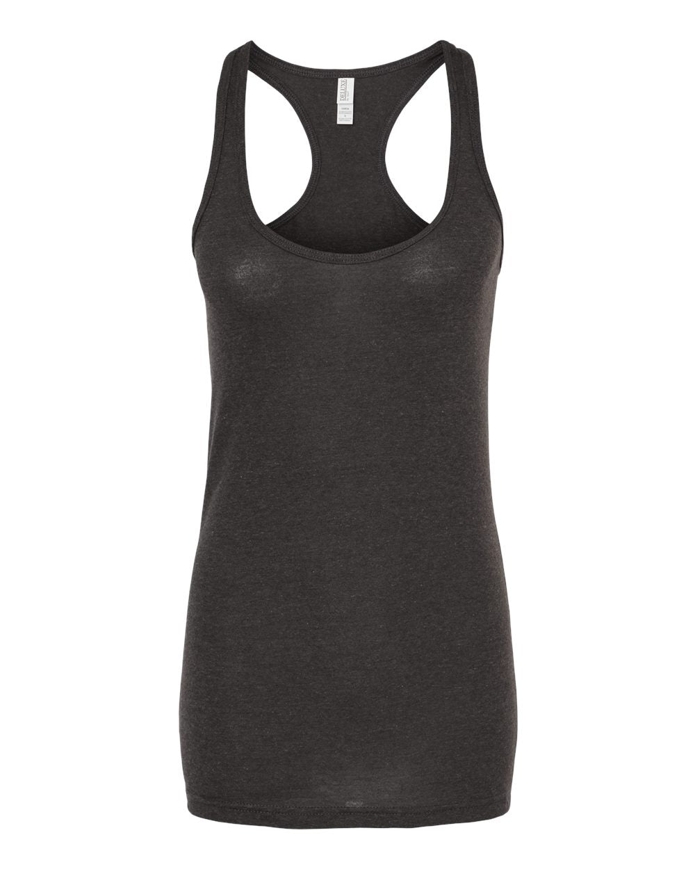 M&O Women's Racerback Blend Tank 3590 #color_Heather Graphite