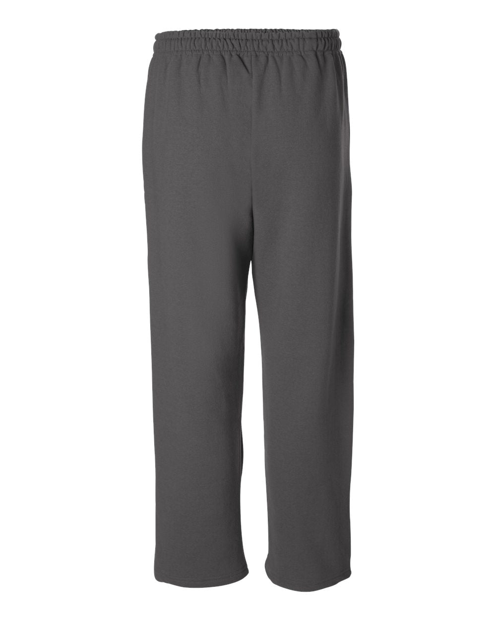 Gildan Heavy Blend™ Open-Bottom Sweatpants 18400 #color_Charcoal
