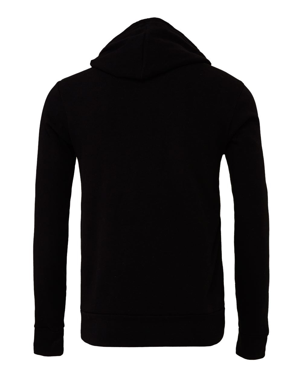 BELLA + CANVAS Unisex Sponge Fleece Hoodie 3719 #color_Black
