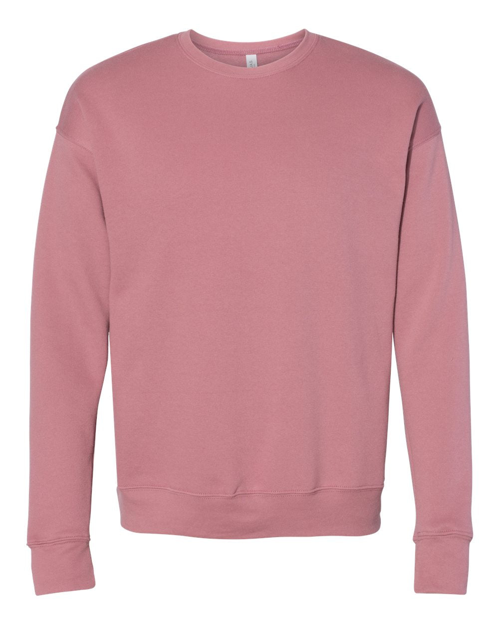 Mauve Color Unisex Sponge Fleece Drop Shoulder Crewneck Sweats