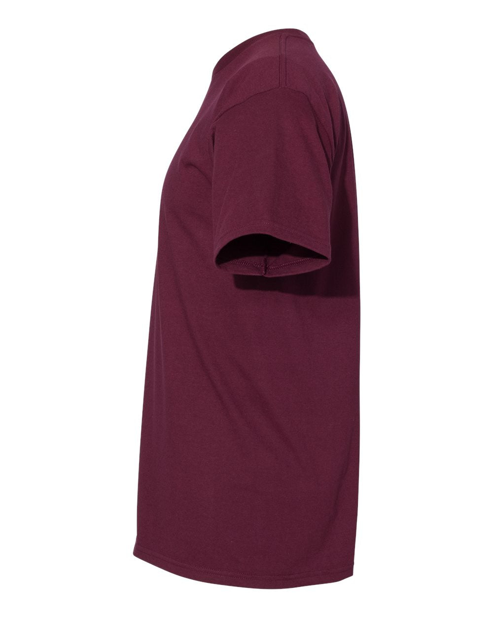 American Apparel 1701 Midweight Cotton Unisex Tee #color_Burgundy
