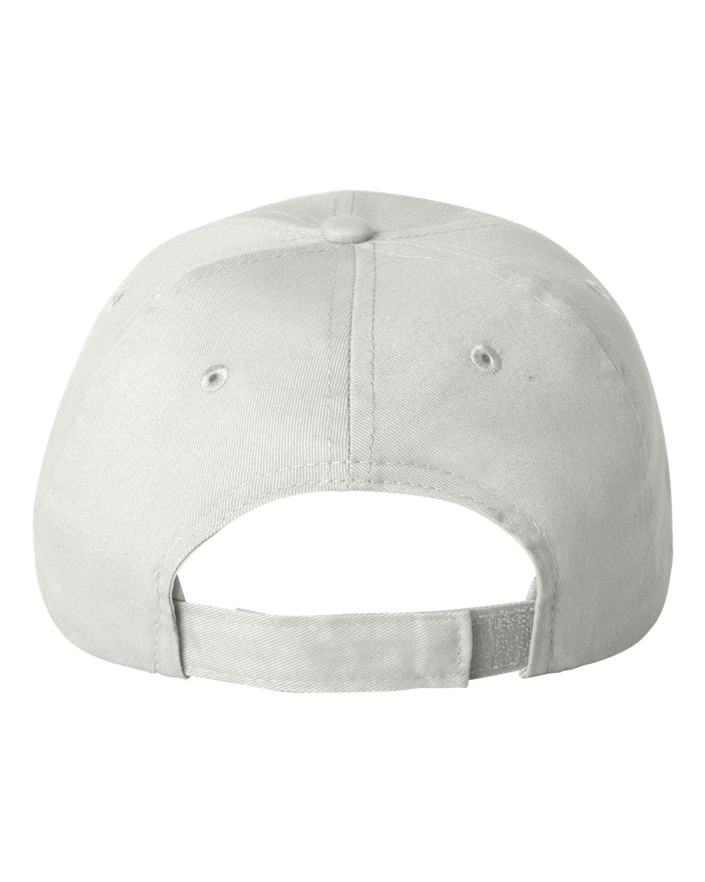 White Color Valucap Econ Cap Back View
