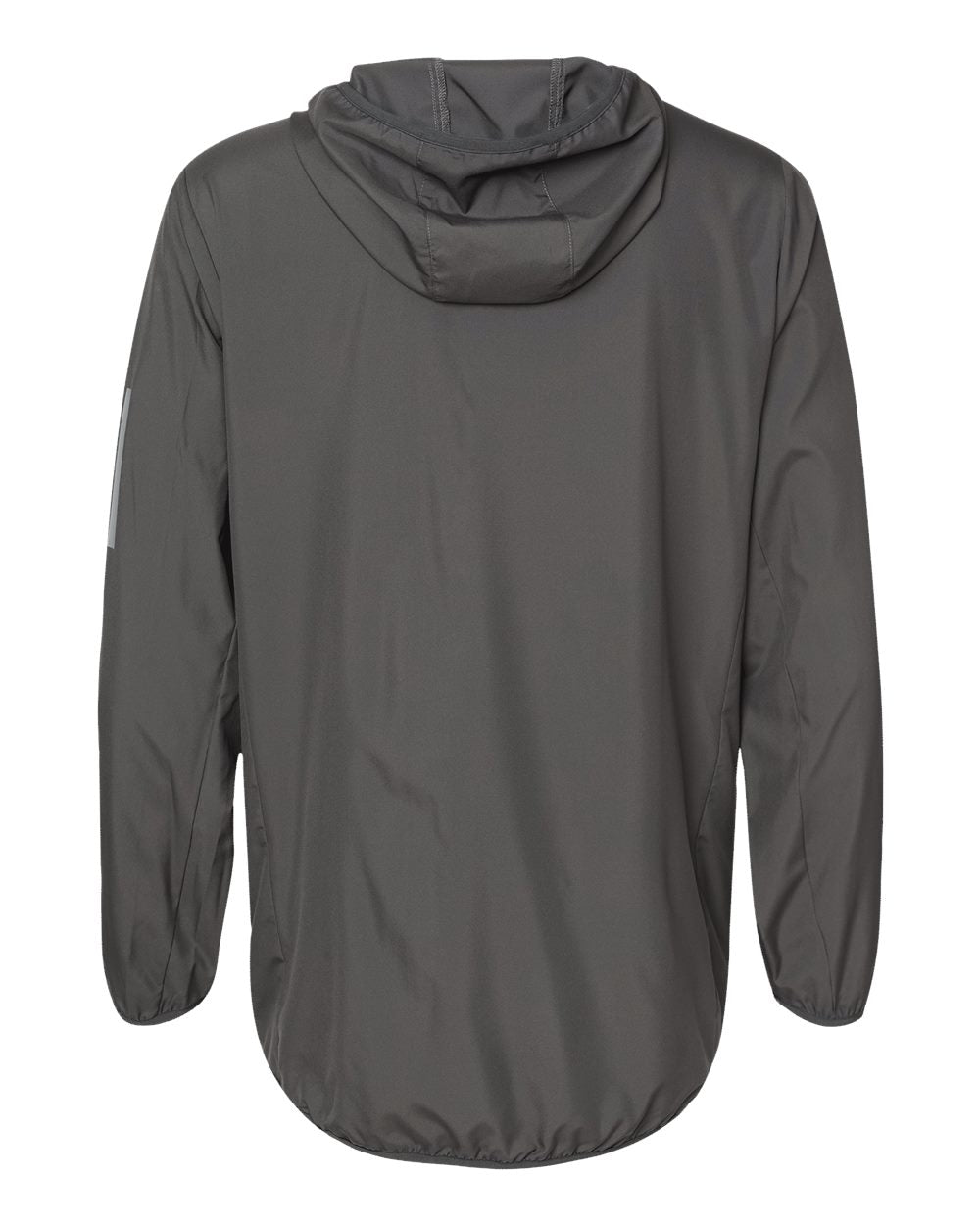 Adidas A524 Hooded Full-Zip Windbreaker #color_Grey Six