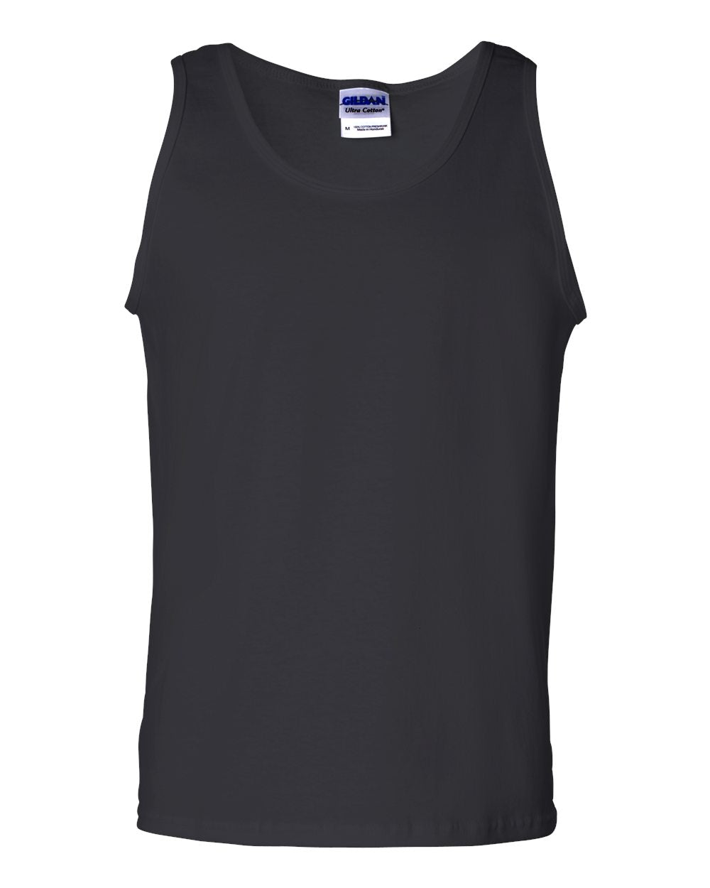 Gildan Ultra Cotton® Tank Top 2200 #color_Black