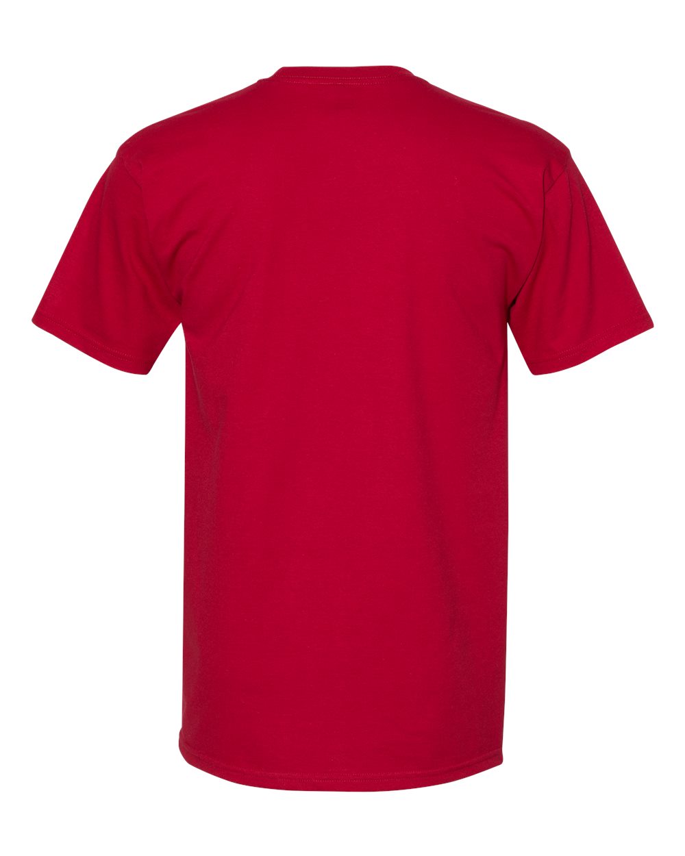 American Apparel 1701 Midweight Cotton Unisex Tee #color_Cardinal