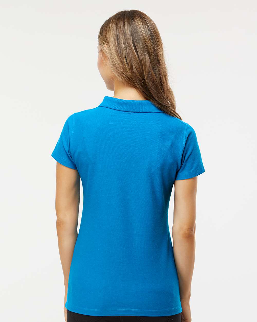 M&O Women's Soft Touch Polo 7007 #colormdl_Bright Turquoise