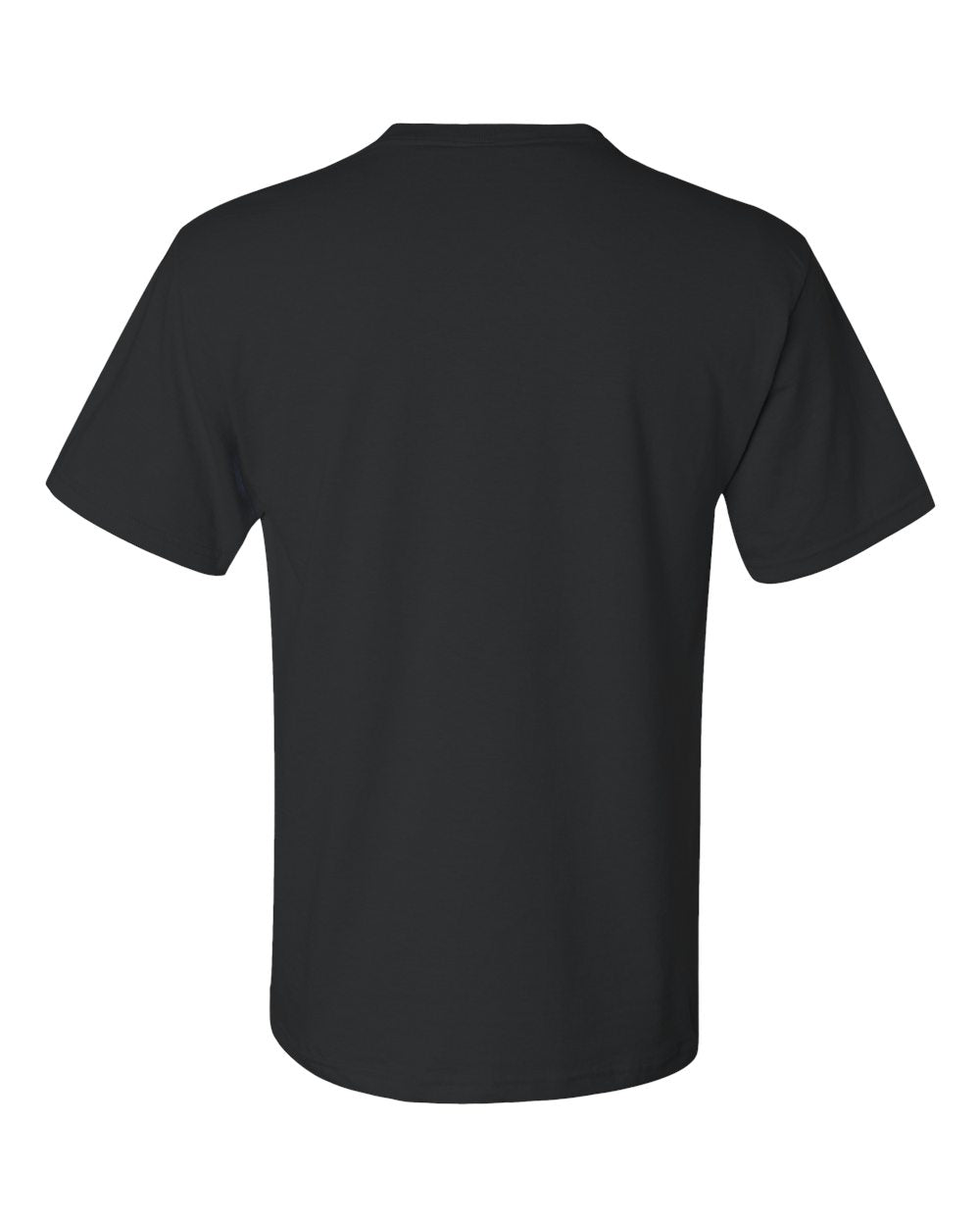 JERZEES Dri-Power® 50/50 T-Shirt with a Pocket 29MPR #color_Black