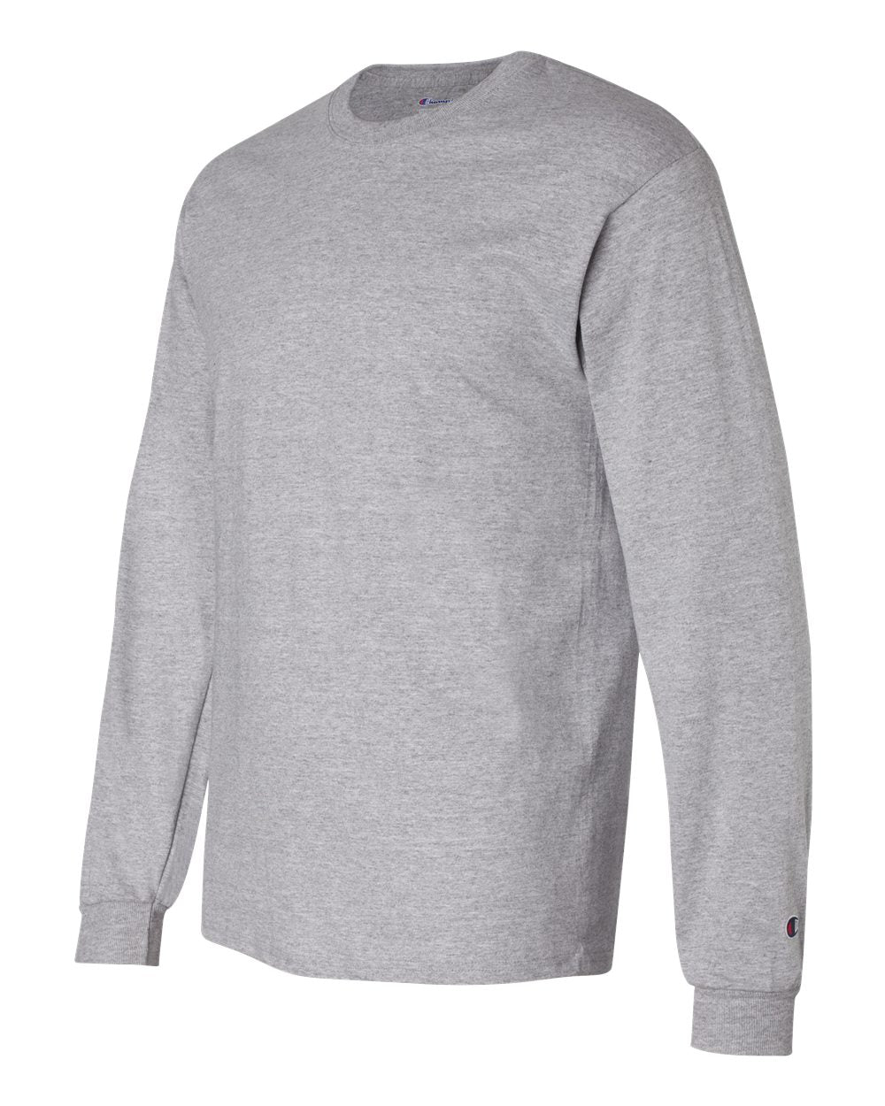 Champion Long Sleeve T-Shirt CC8C #color_Light Steel