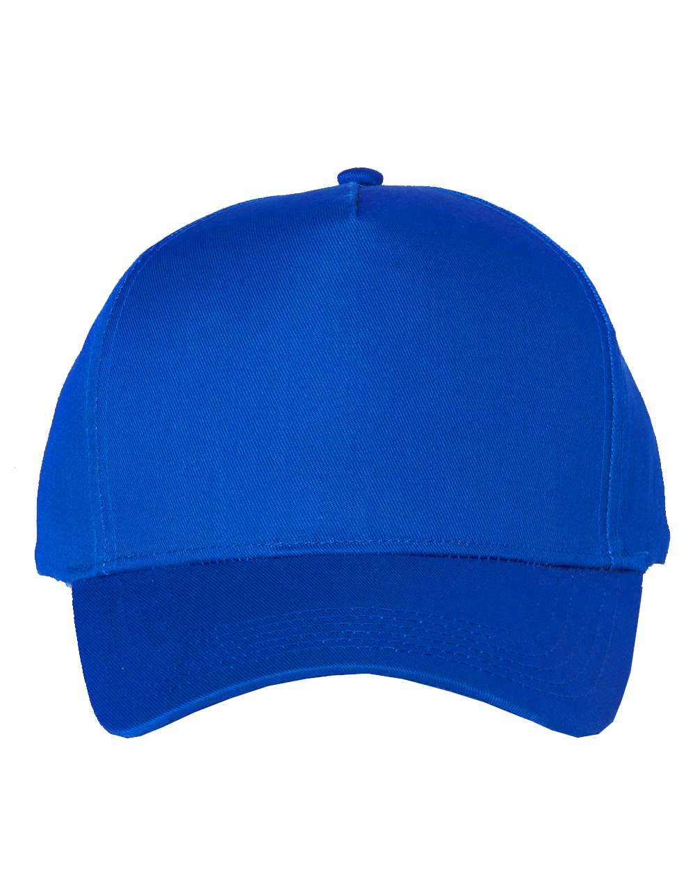 Royal Blue Color Valucap Five-Panel Twill Cap