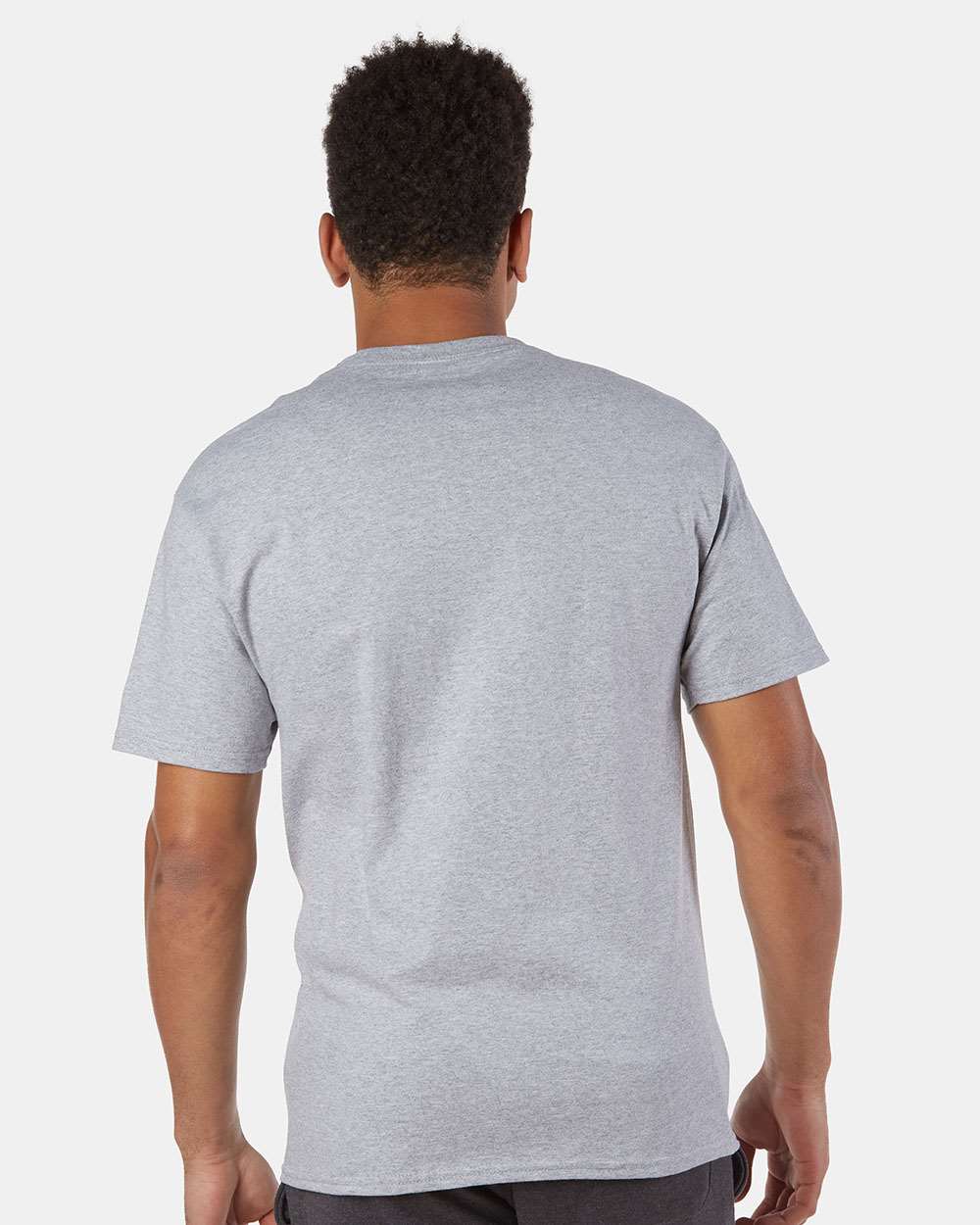 Champion Short Sleeve T-Shirt T425 #colormdl_Light Steel