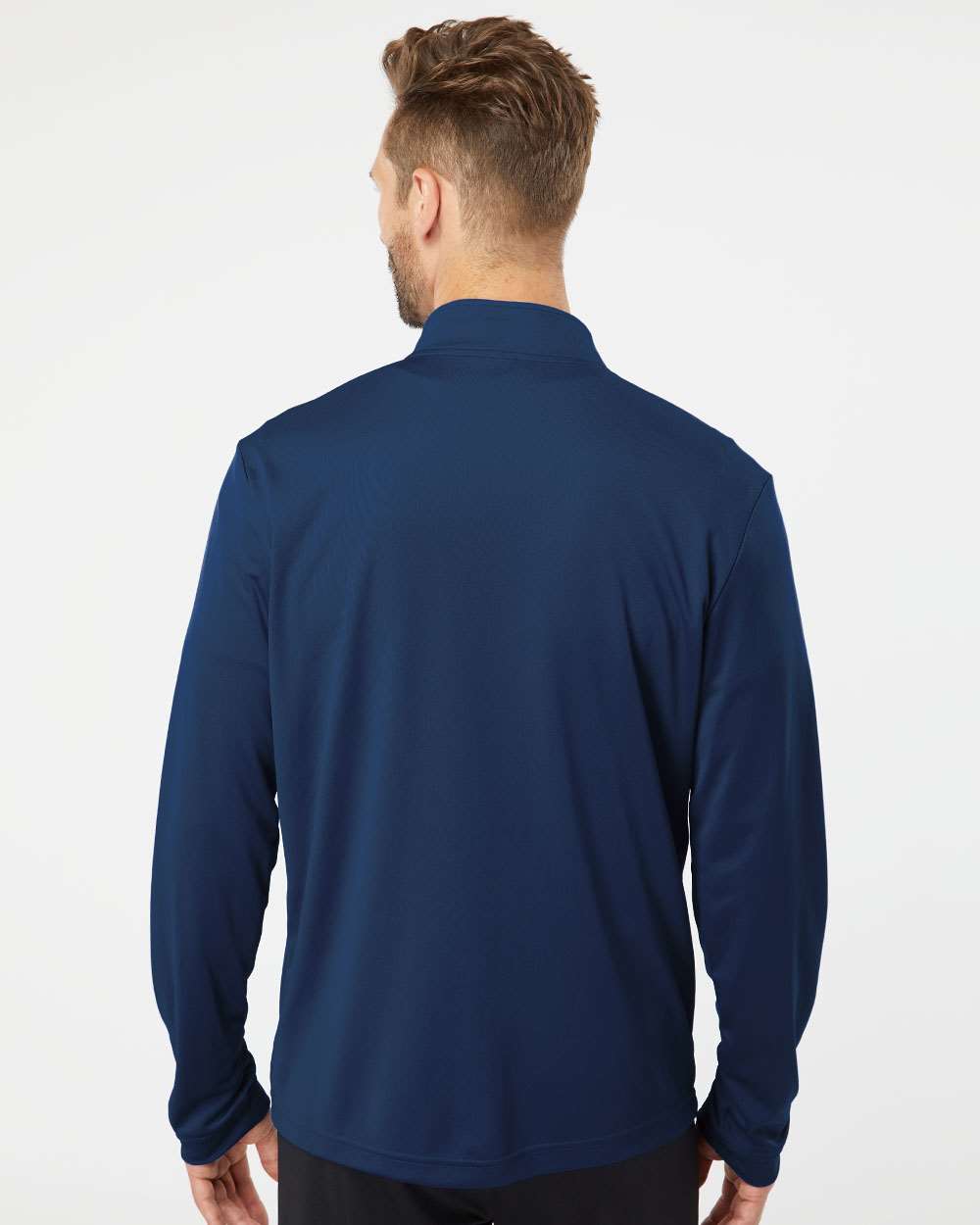 Adidas A401 Lightweight Quarter-Zip Pullover #colormdl_Collegiate Navy