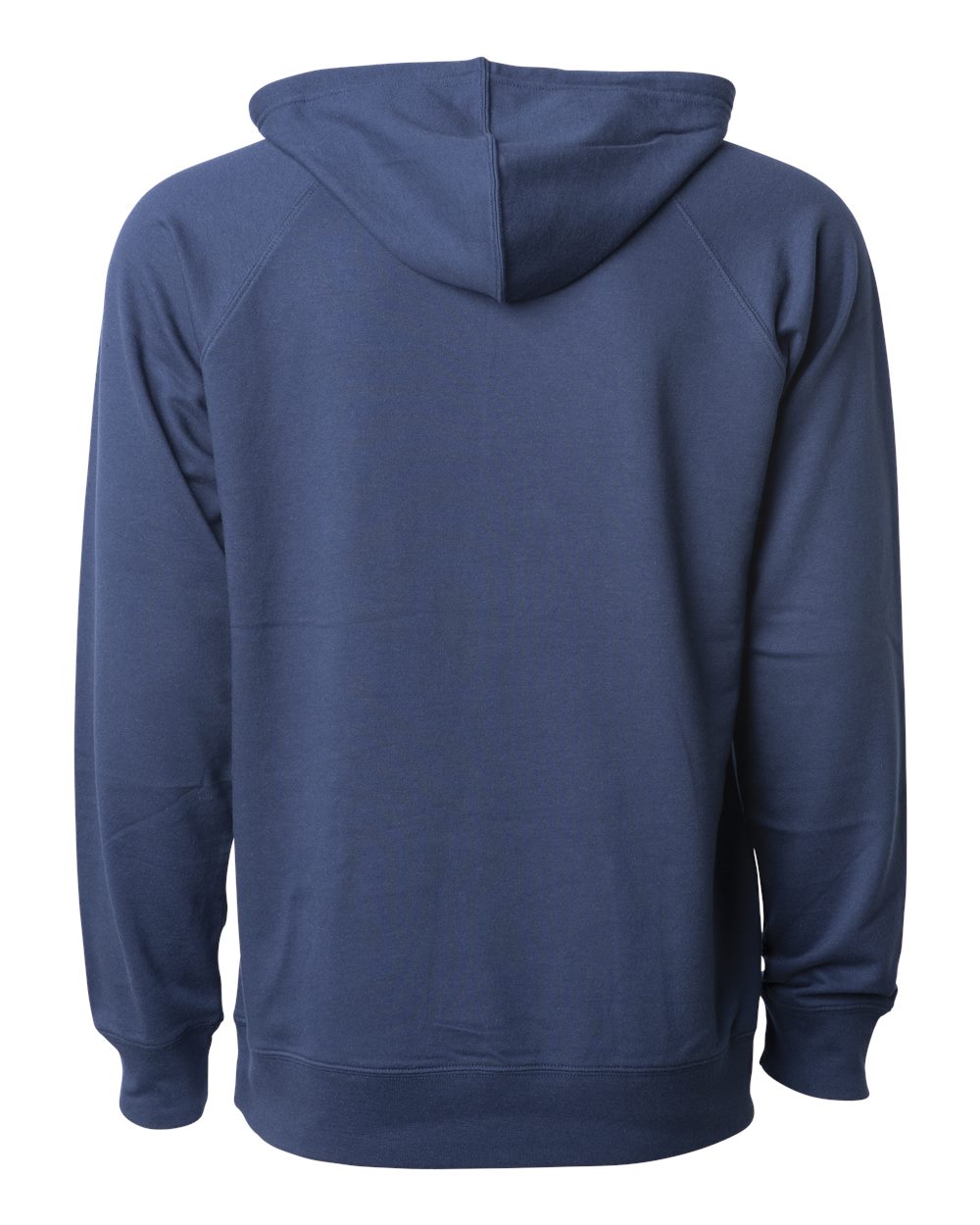 Independent Trading Co. Icon Unisex Lightweight Loopback Terry Hooded Sweatshirt SS1000 #color_Indigo