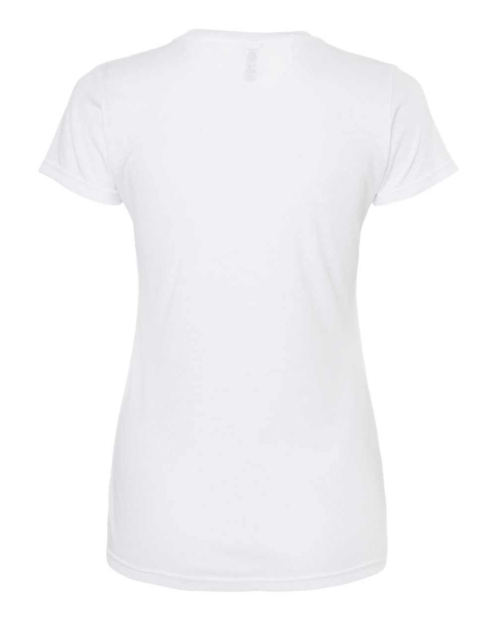 M&O Women's Deluxe Blend T-Shirt 3540 #color_Heather White