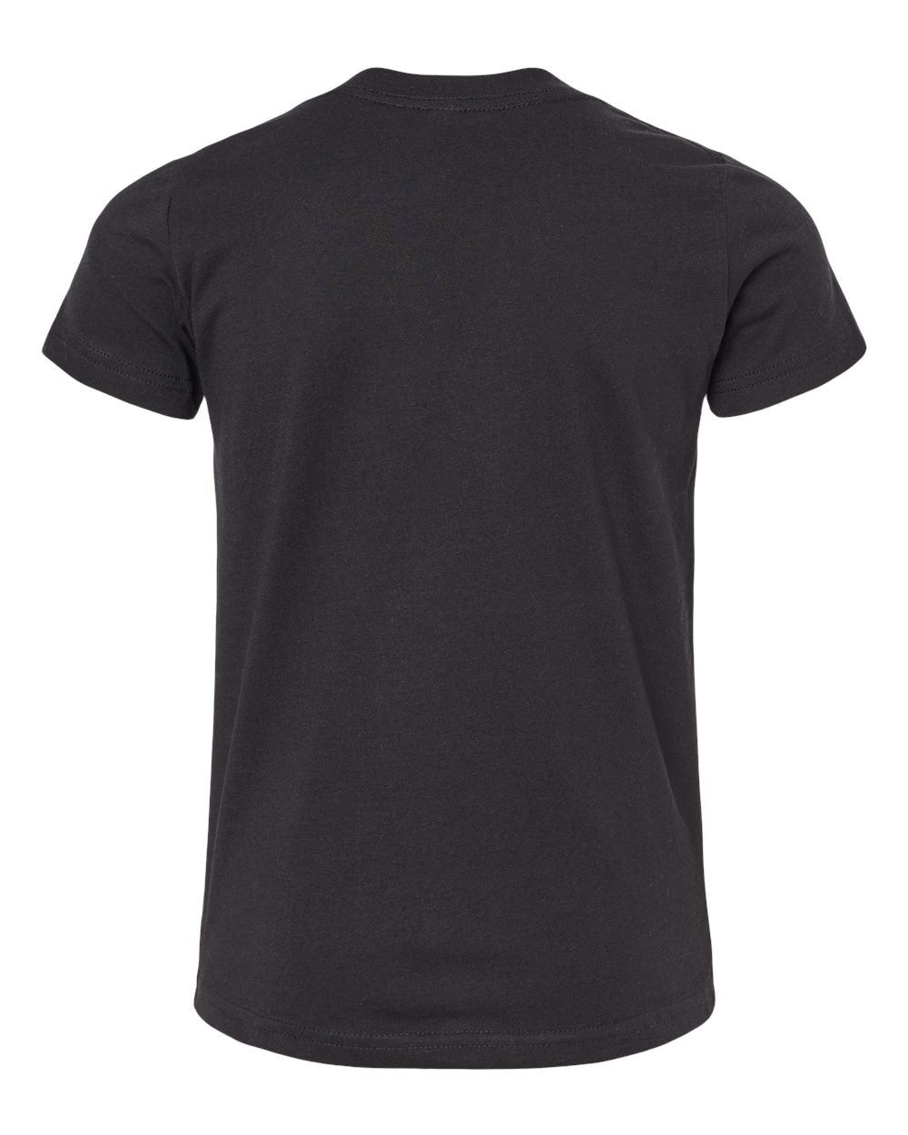 BELLA + CANVAS Youth CVC Unisex Jersey Tee 3001YCVC #color_Solid Black Blend