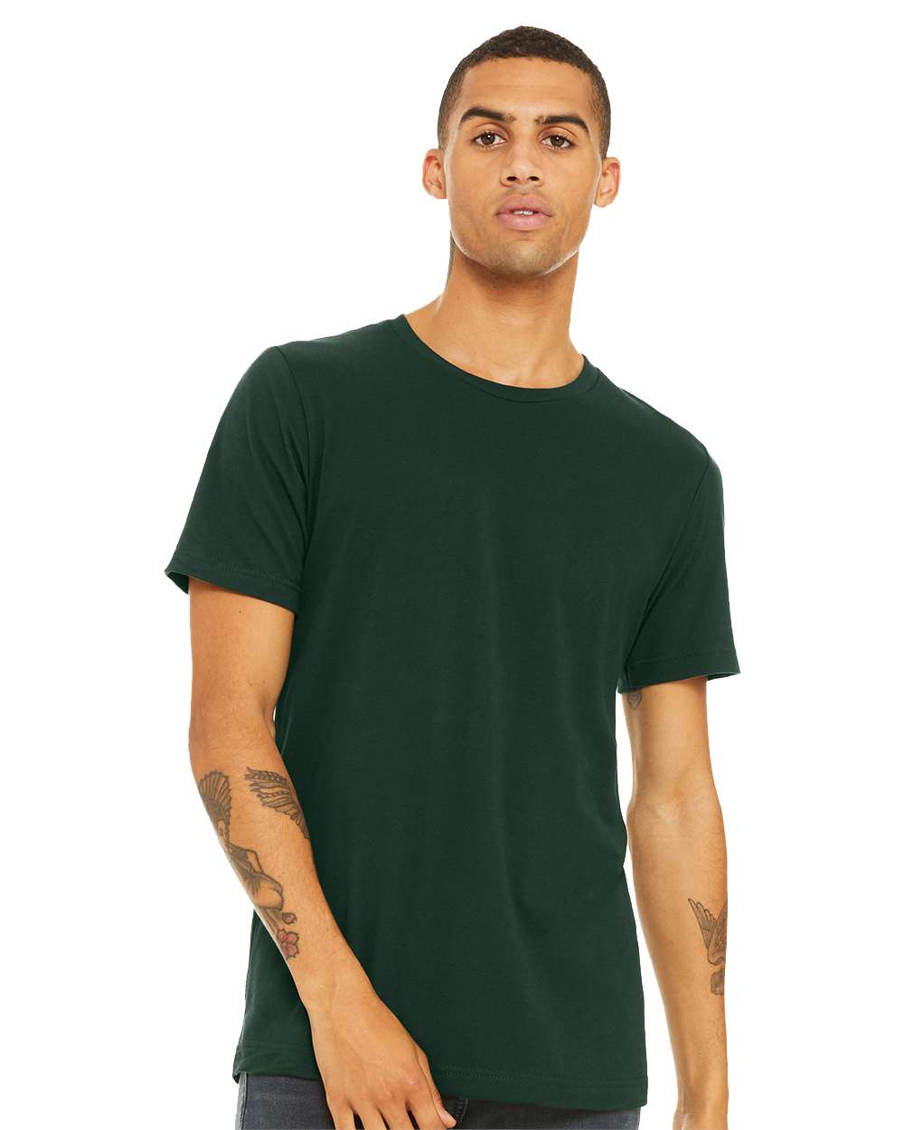 BELLA + CANVAS Unisex Jersey Tee 3001 #colormdl_Forest