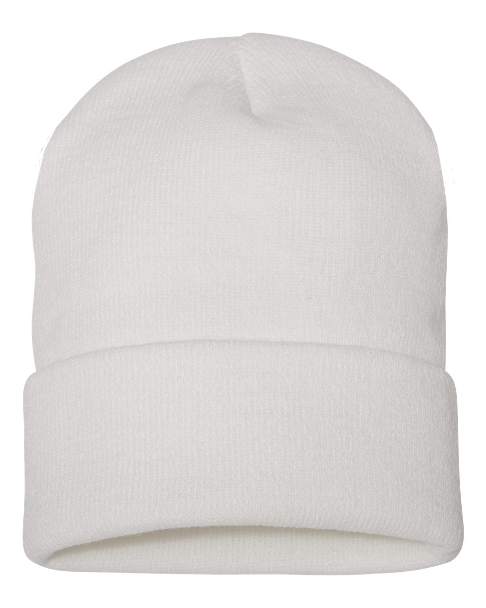 White Color YP Classics Cuffed Beanie 1501KC