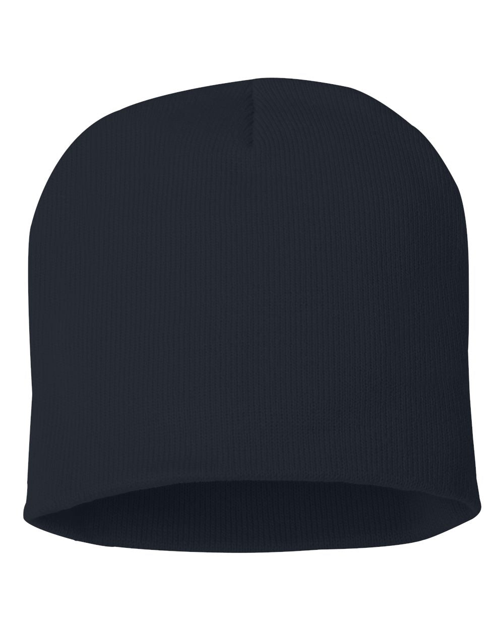 Navy Color Sportsman 8" Knit Beanie