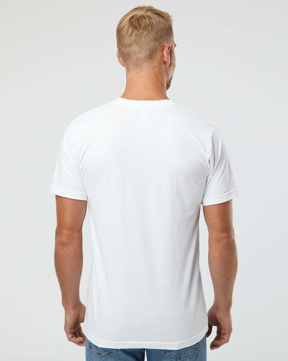 American Apparel 2001 Fine Jersey Tee #colormdl_White