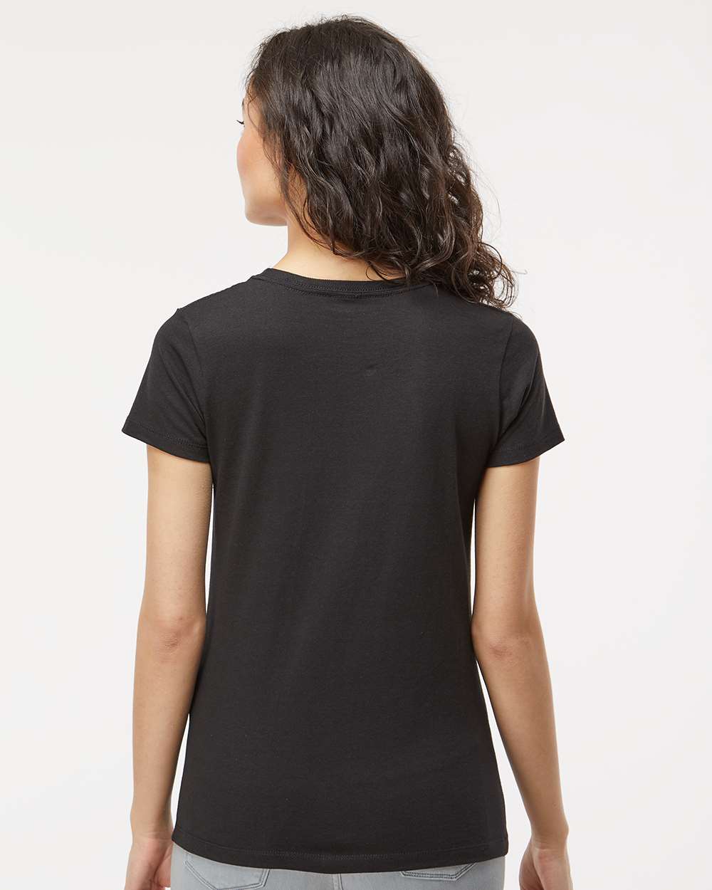 M&O Women's Gold Soft Touch T-Shirt 4810 #colormdl_Black